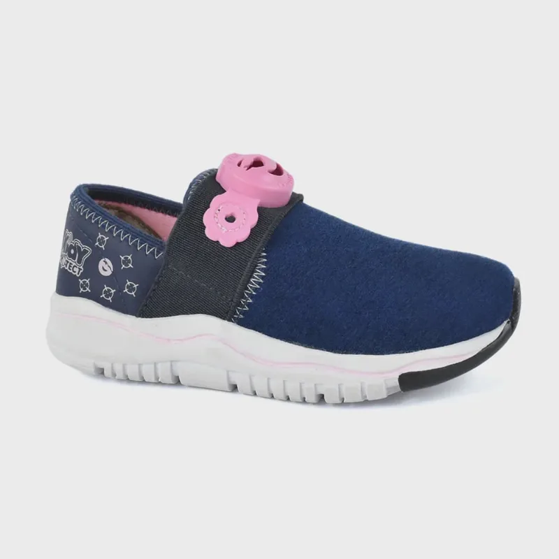 Tênis Kidy Protect Infantil Azul Marinho Rosa
