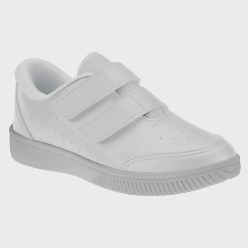 Tênis Infantil Unissex Usefull College Branco Cinza Kidy 087-0043-0004 - KIDY