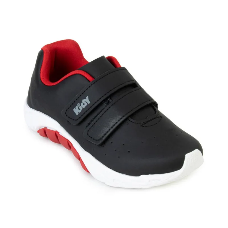 Tênis Kidy Mais Infantil KD23-16802 28 / Preto/Vermelho