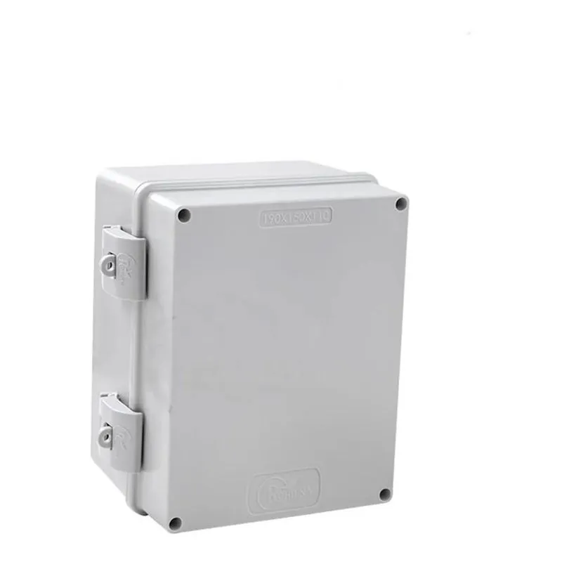 3x Caixa Standard Cinza Tampa Opaca Ip66 Rohdina 190x150x110