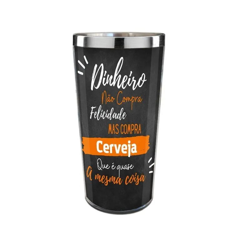 Copo Termico Personalizado Cerveja Dinheiro Não Compra