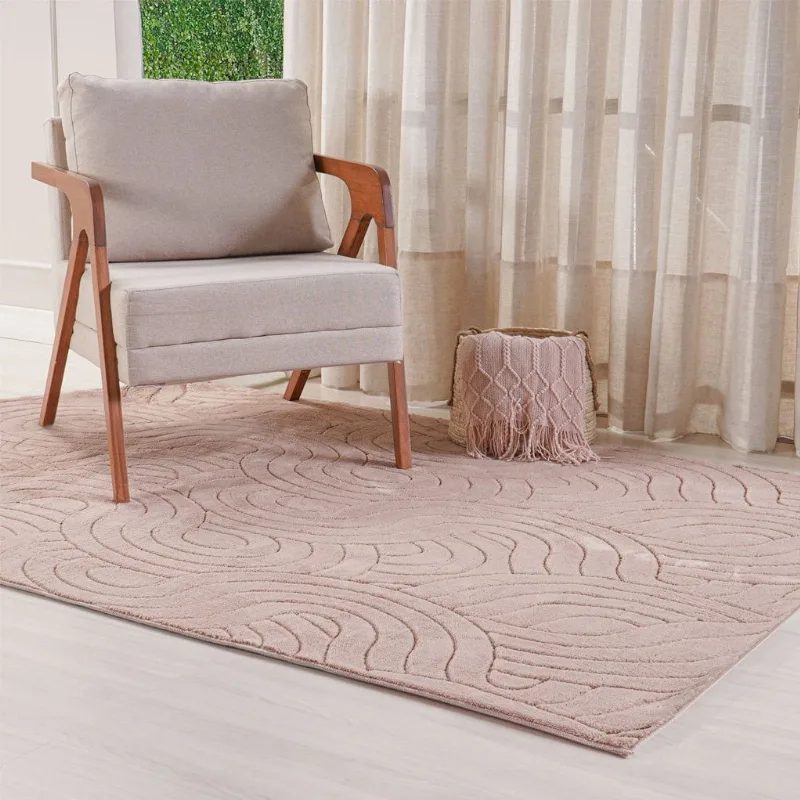 Tapete Sintra 50x100cm 100% Poliéster Tessi Wellen