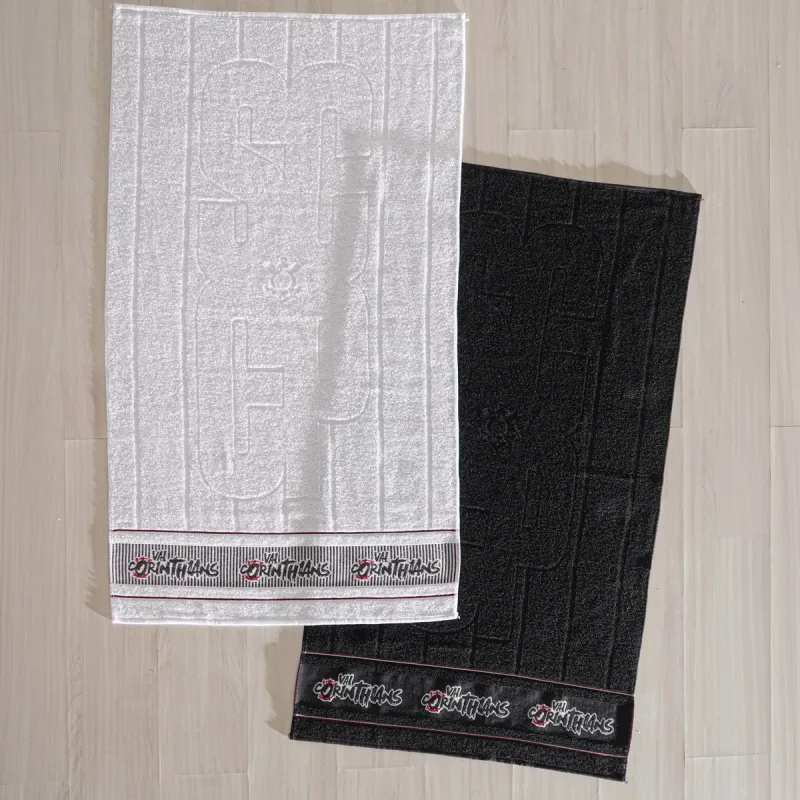 TOALHA DE BANHO CORINTHIANS CAIXA PRESENTE SORTIDA 70X130 CM BENE CASA