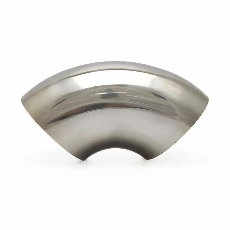 Curva Escapamento Inox 304 - 90 Graus Em 3,5 Polegadas