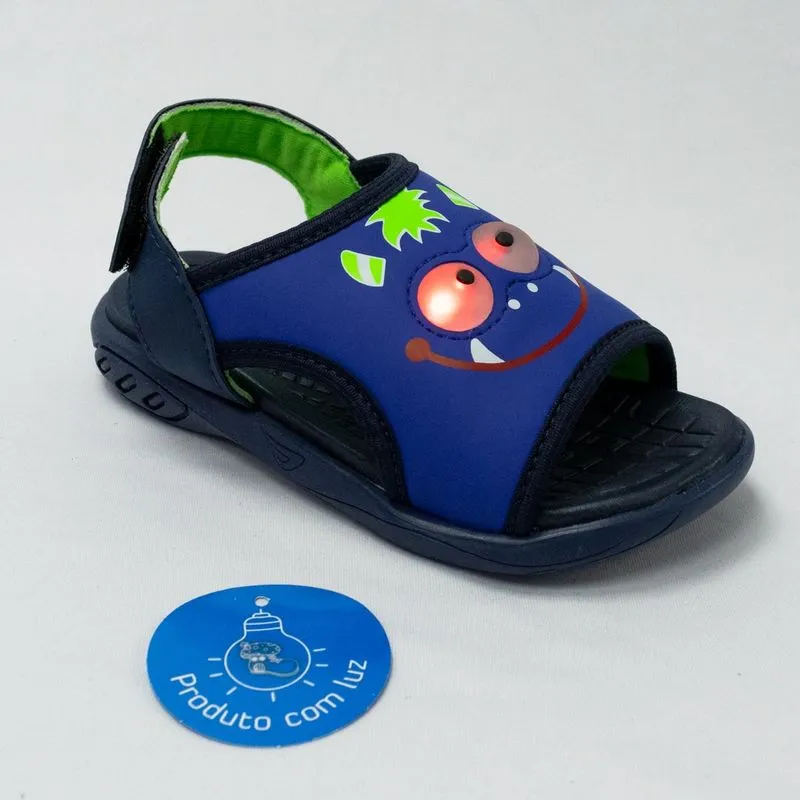 Sandália Ortopé 87007-65 Booh com LED Azul