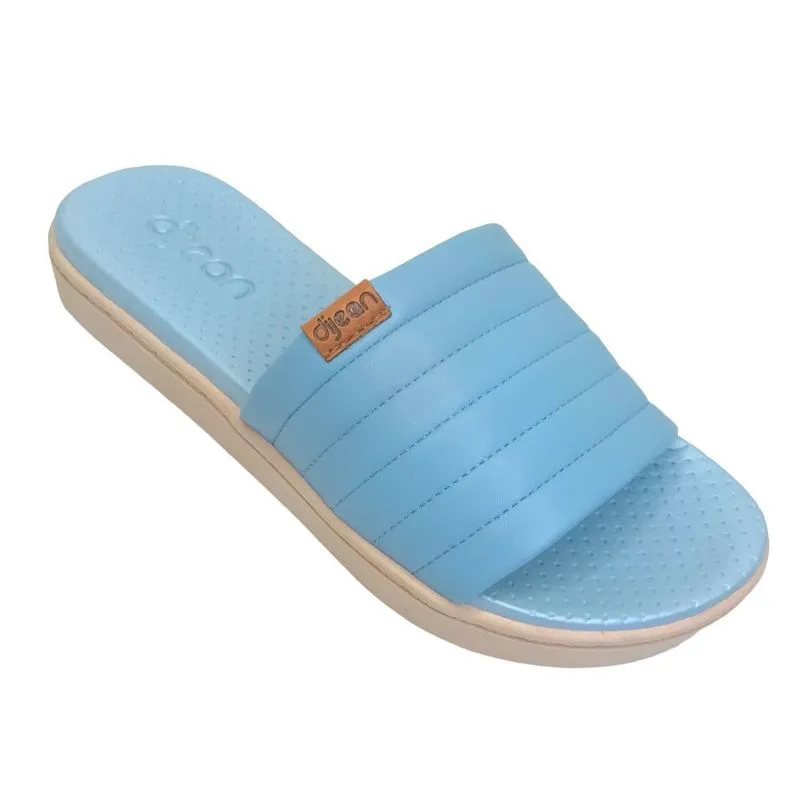 Tamanco Feminino Dijean Casual Slide Azul Nuvem DIJ28607-860