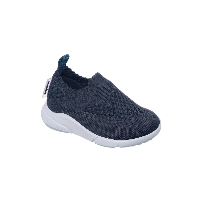 Tênis Infantil Ortopé Sport Baby Knit Calce Fácil Azul Marinho