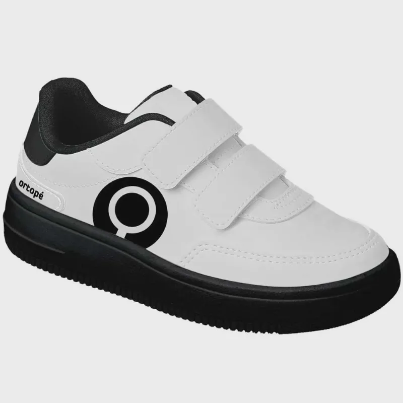 Tênis Juvenil Unissex Bliss Preto Branco Ortopé 23200015-212