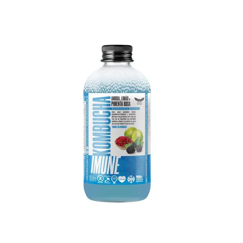 Evolive Kombucha Imune Amora, Limão E Pimenta Rosa - 1 Litro