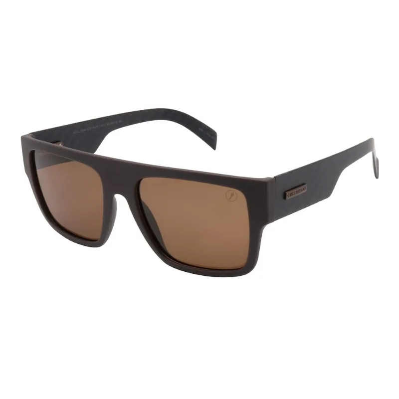 Óculos de Sol Masculino Chilli Beans Quadrado Polarizado Marrom OC.CL.5204.0202 M