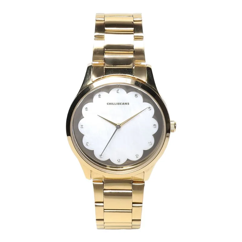 Relógio Analógico Feminino Chilli Beans Metal Dourado RE.MT.1739.2121 M
