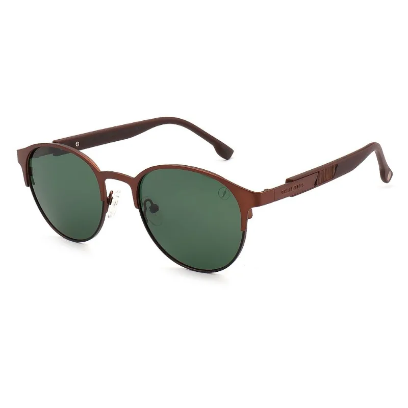 Óculos de Sol Feminino Chilli Beans Redondo Polarizado Verde OC.MT.4299.1502
