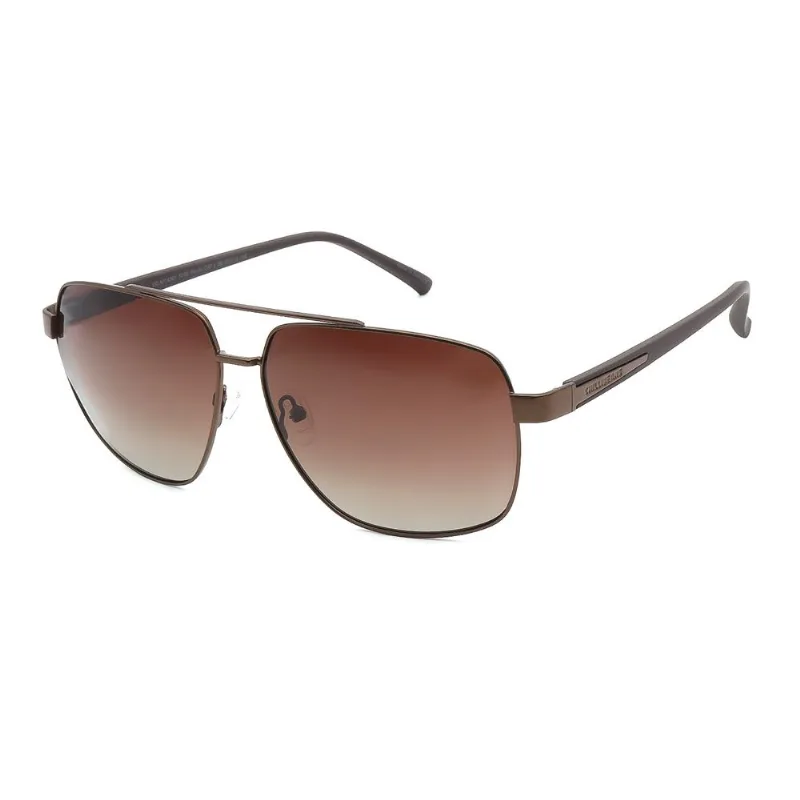 Óculos de Sol Masculino Chilli Beans Polarizado Executivo Degradê Marrom OC.MT.4301.5702