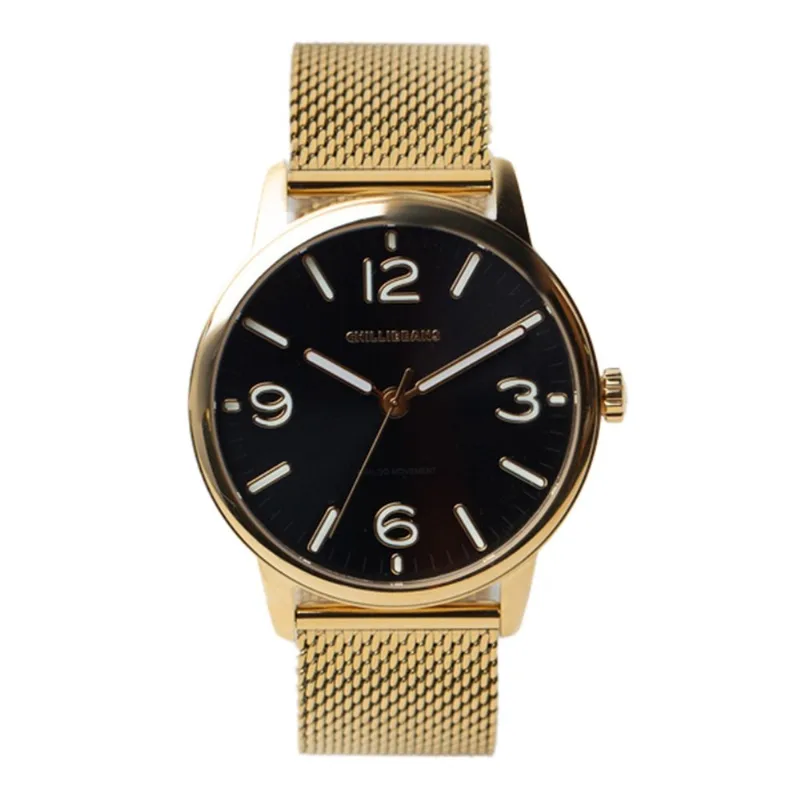 Relógio Analógico Masculino Chilli Beans Metal Dourado RE.MT.1756.2121 M