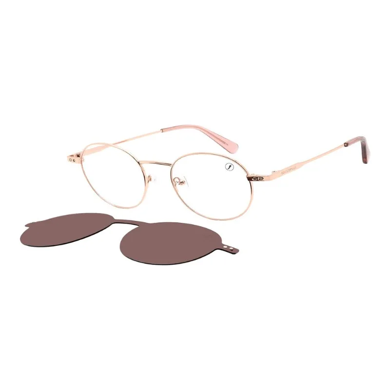 Armação Para Óculos de Grau Masculino Chilli Beans Multi Polarizado Rosé LV.MU.1425.5795 M