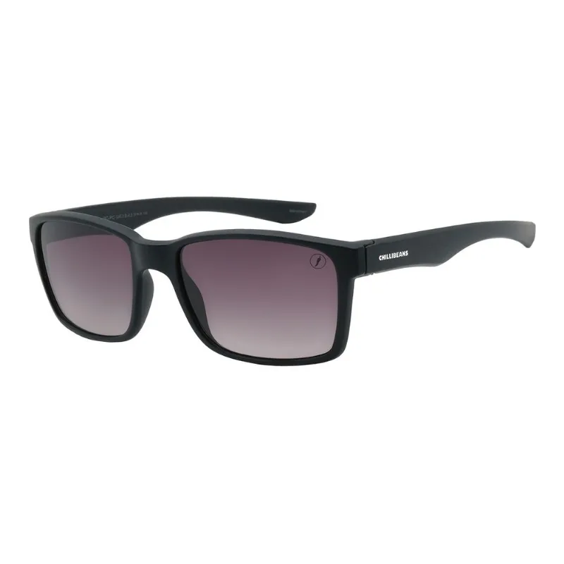 Óculos de Sol Masculino Chilli Beans New Sport Fumê Preto OC.ES.1577.0501