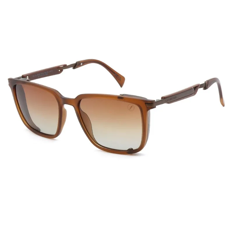 Óculos de Sol Masculino Alok Quadrado Polarizado Degradê Marrom OC.CL.5252.5702 M