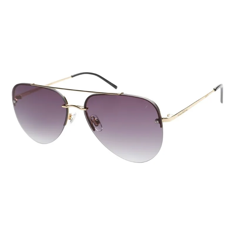 Óculos de Sol Feminino Chilli Beans Clássicos Aviador Degradê Dourado OC.MT.4318.2021