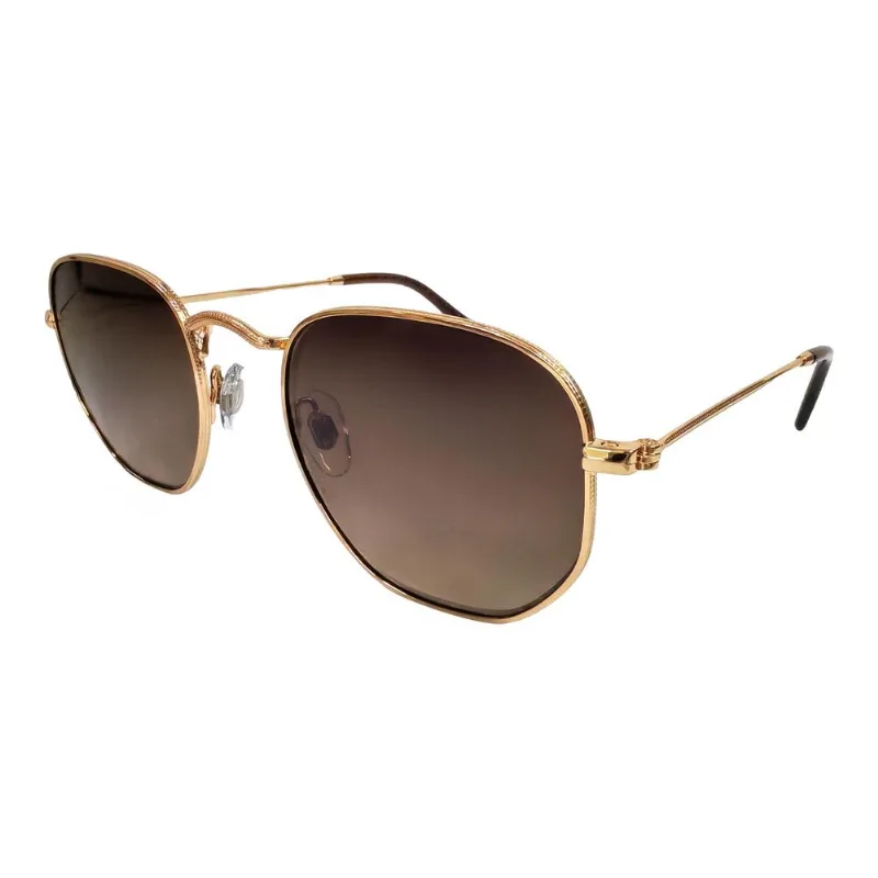 Óculos de Sol Feminino Chilli Beans Quadrado Dourado OC.MT.4313.5721