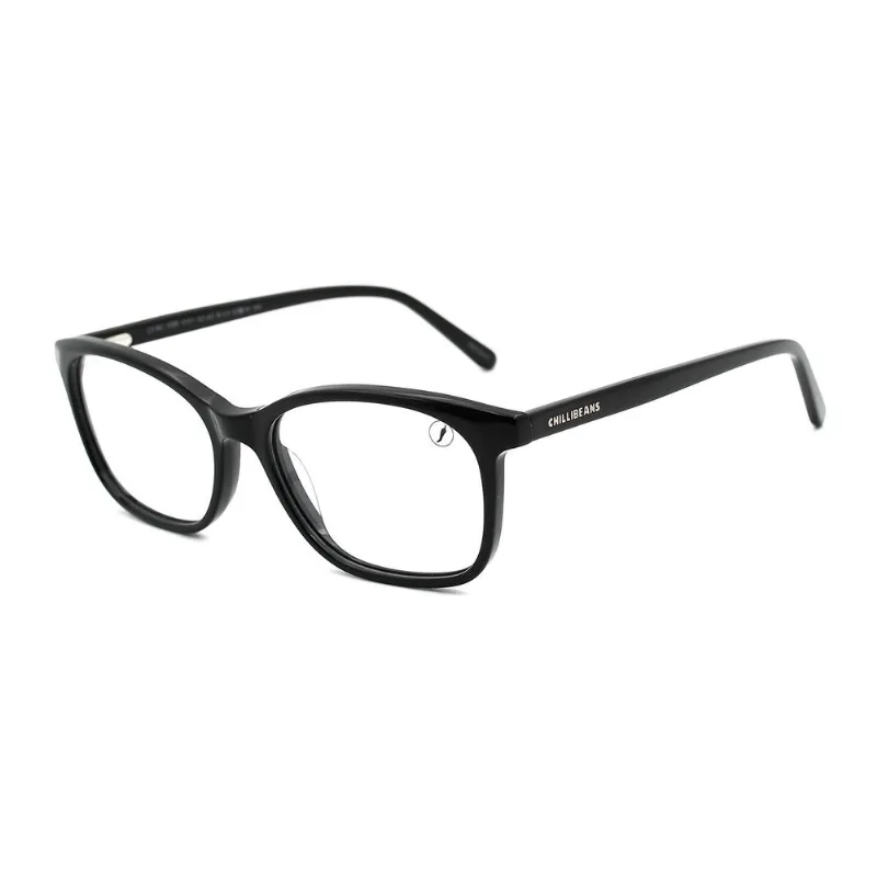Armação Para Óculos de Grau Feminino Chilli Beans Quadrado Preto LV.AC.1095.0101 M