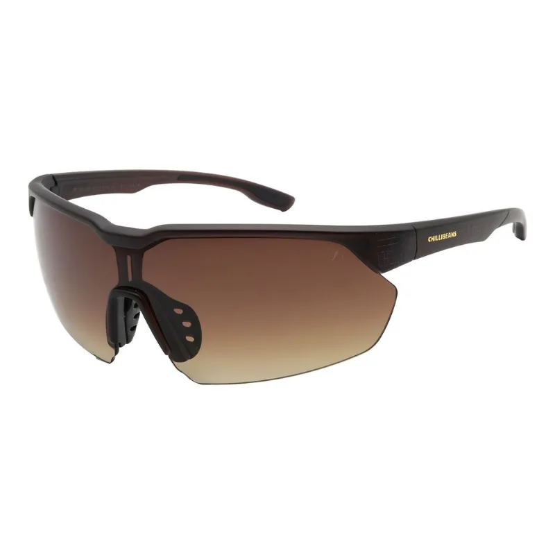 Óculos de Sol Masculino Chilli Beans Flutuante Degradê Marrom OC.ES.1581.5702 M