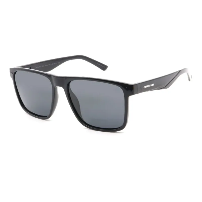Óculos de Sol Masculino Chilli Beans Quadrado Polarizado Cinza OC.CL.5321.0401 M
