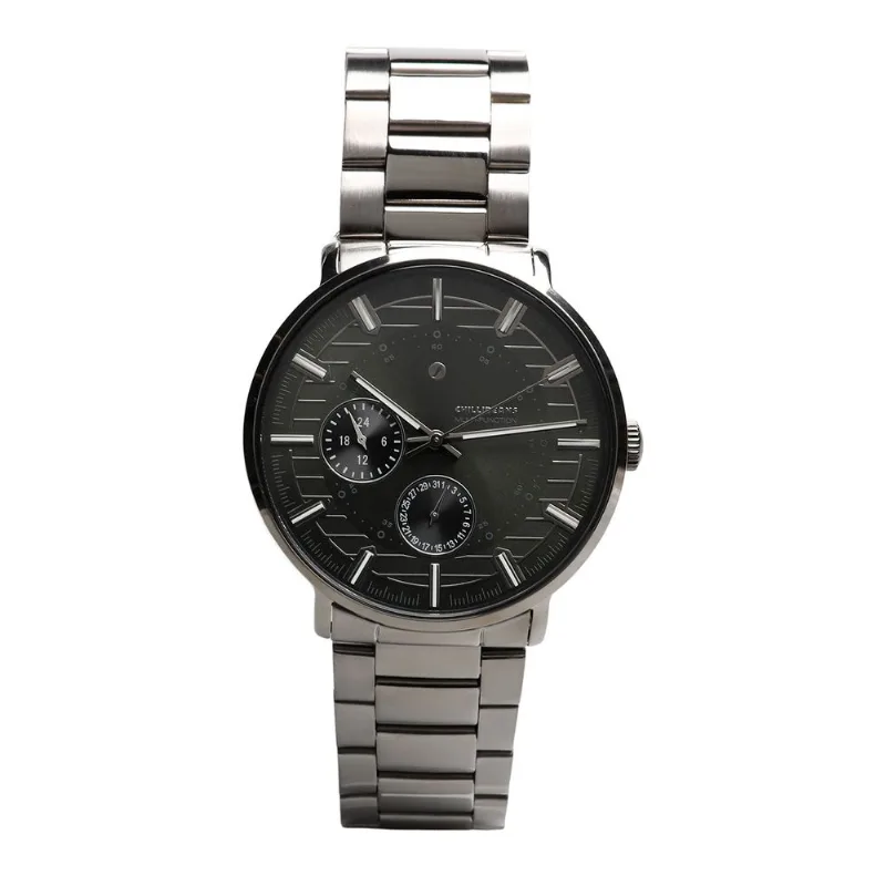 Relógio Analógico Masculino Chilli Beans Metal Ônix RE.MT.1772.2222 M