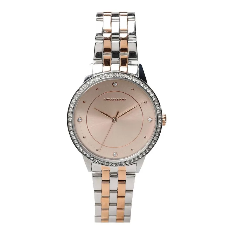 Relógio Analógico Feminino Chilli Beans Cristais Rosé RE.MT.1778.0795 M