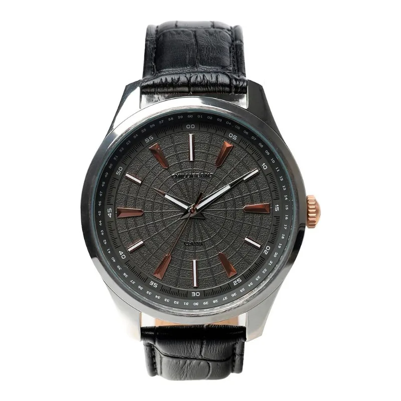 Relógio Analógico Masculino Chilli Beans Couro Prata RE.CR.0609.0722 M