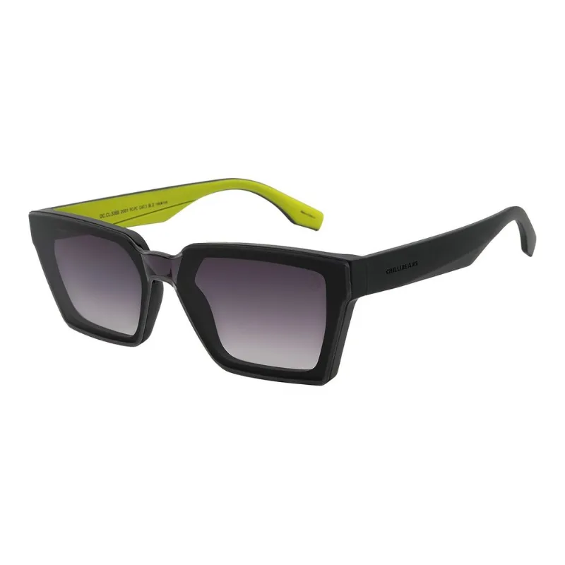Óculos de Sol Masculino Infinity Quadrado Degradê Preto OC.CL.5355.2001 M