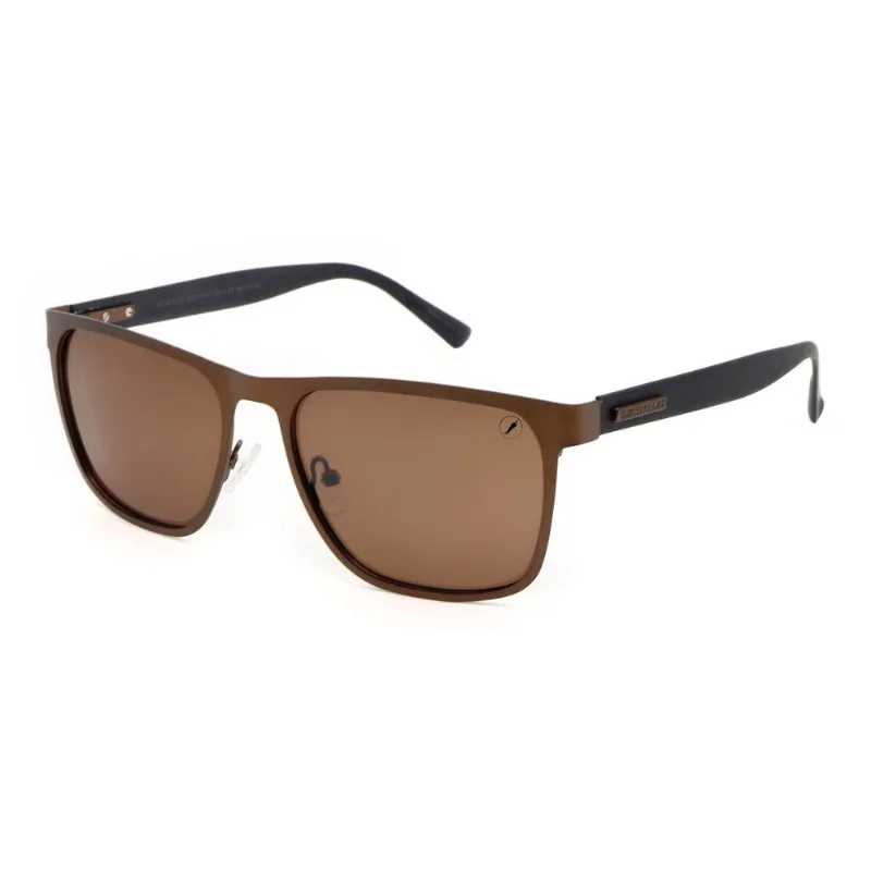 Óculos de Sol Masculino Chilli Beans Quadrado Polarizado Marrom OC.MT.4352.0202 M
