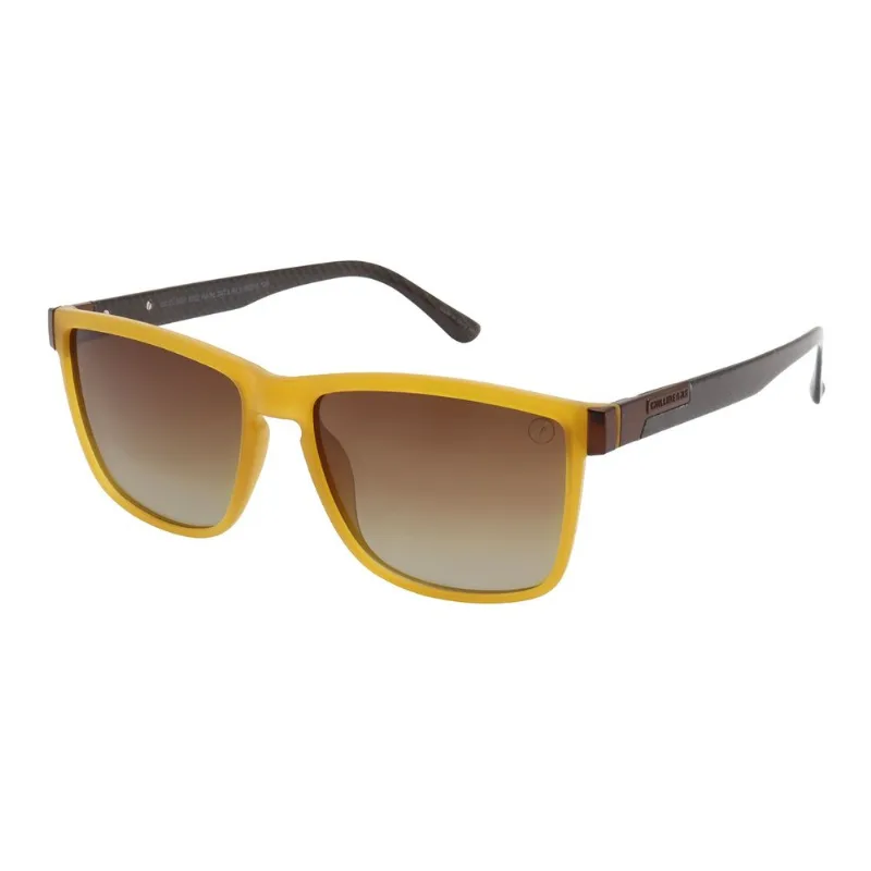 Óculos de Sol Masculino Chilli Beans Quadrado Polarizado Degradê Marrom OC.CL.5357.5702 M