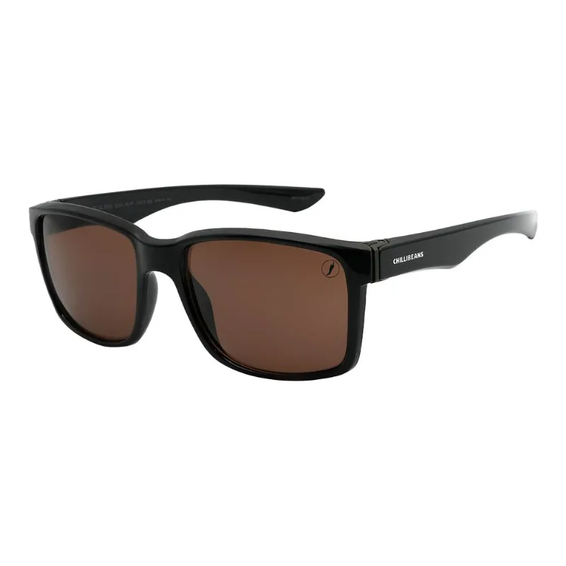 Óculos de Sol Masculino Chilli Beans Quadrado Marrom OC.CL.5330.0201 M