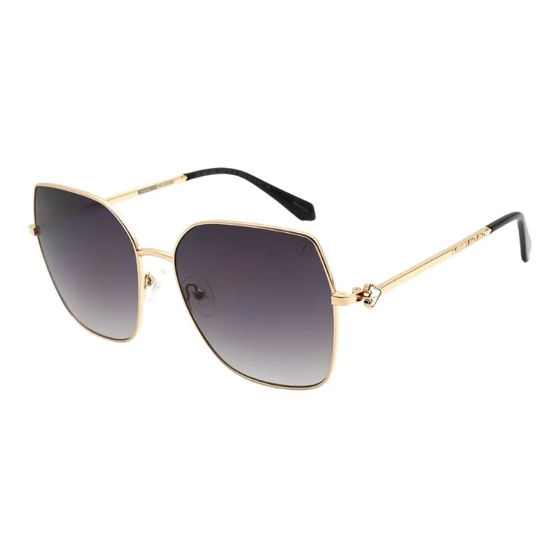 Óculos de Sol Feminino Ivete Sangalo Modelo 3 Peças Degradê Dourado OC.MT.4362.2021