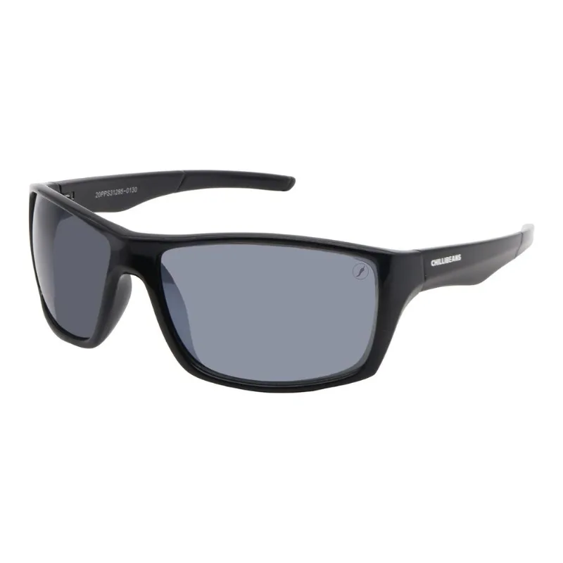 Óculos de Sol Masculino Chilli Beans Esportivo Preto Brilho OC.ES.1593.0130 M