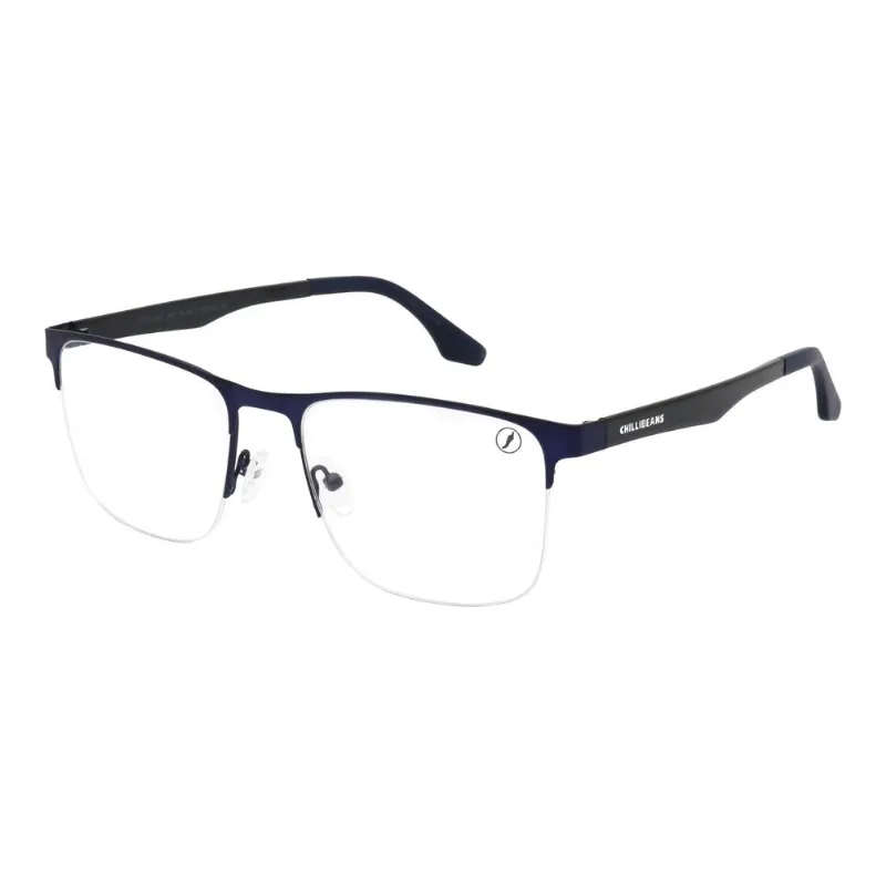 Armação Para Óculos de Grau Masculino Chilli Beans Quadrado Azul LV.MT.0960.0801