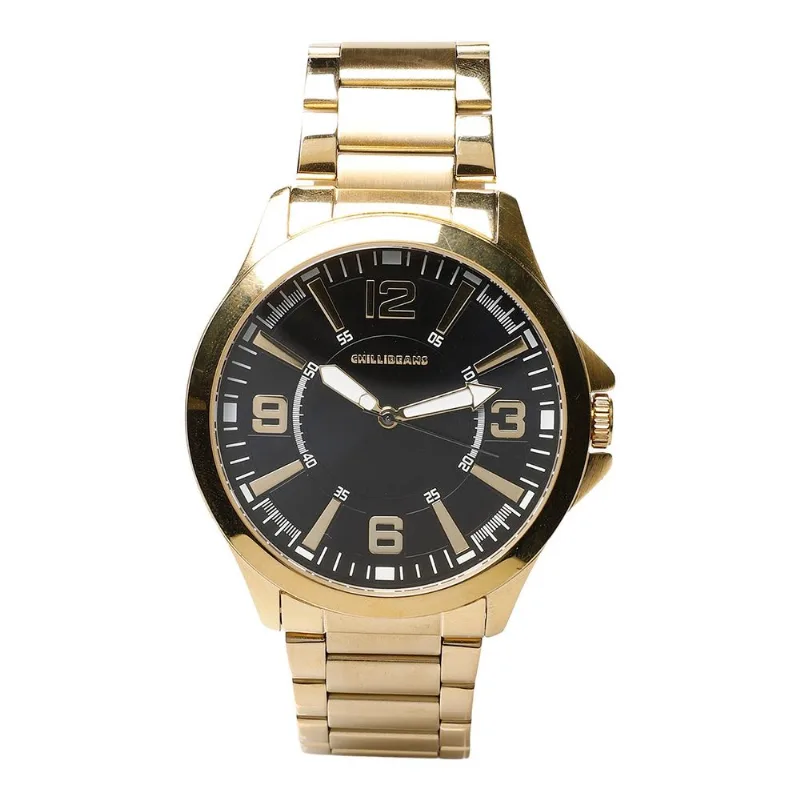 Relógio Analógico Masculino Chilli Beans Metal Dourado RE.MT.1812.2121 M