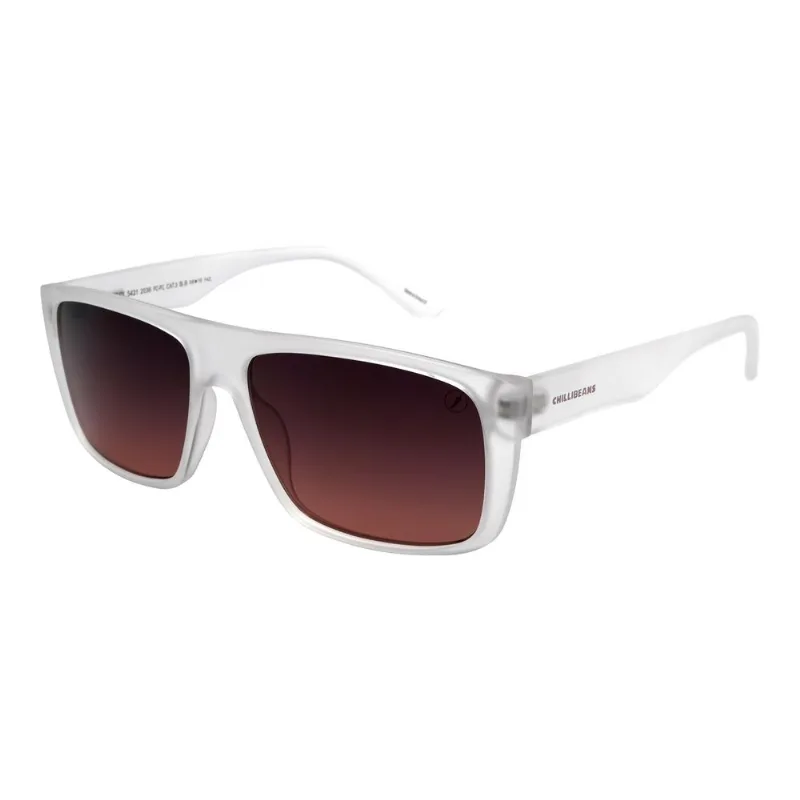 Óculos de Sol Masculino Chilli Beans Quadrado Transparente OC.CL.5431.2036 M