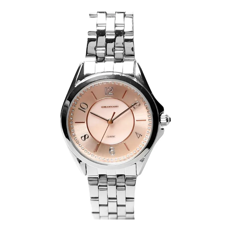 Relógio Analógico Feminino Chilli Beans Metal Prata RE.MT.1847.0707 M