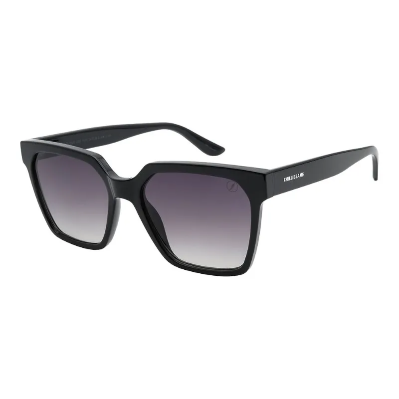 Óculos de Sol Feminino Chilli Beans Quadrado Degradê Preto OC.CL.5520.2001 M