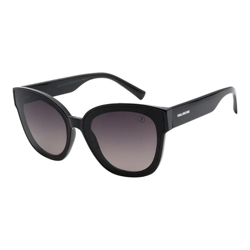 Óculos de Sol Feminino Chilli Beans Quadrado Degradê Preto OC.CL.5437.2001 M