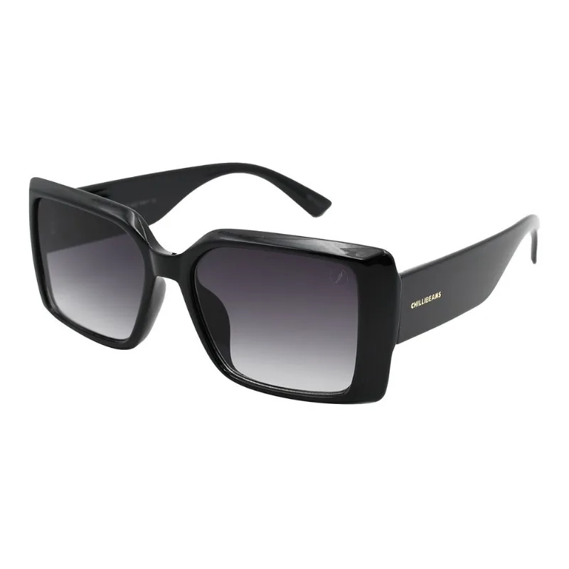 Óculos de Sol Feminino Chilli Beans Quadrado Degradê Preto OC.CL.5605.2001 M