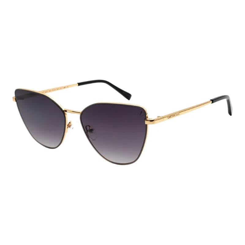 Óculos de Sol Feminino Chilli Beans Quadrado Degradê Dourado OC.MT.4431.2021