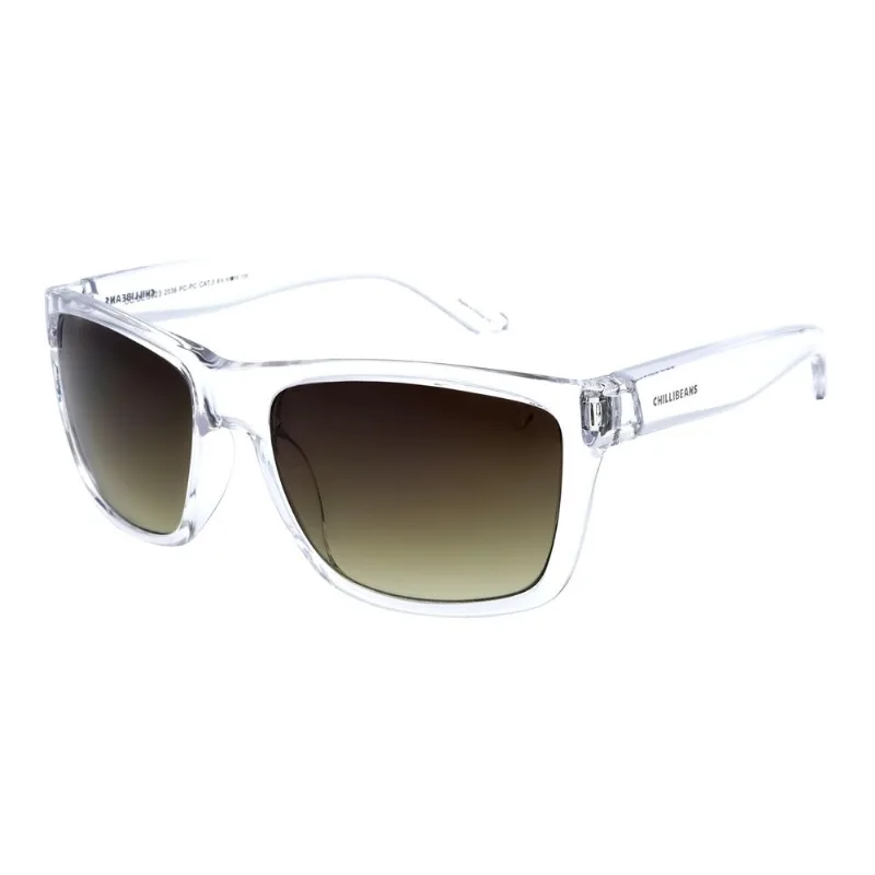 Óculos de Sol Masculino Chilli Beans Quadrado Transparente OC.CL.5623.2036 M
