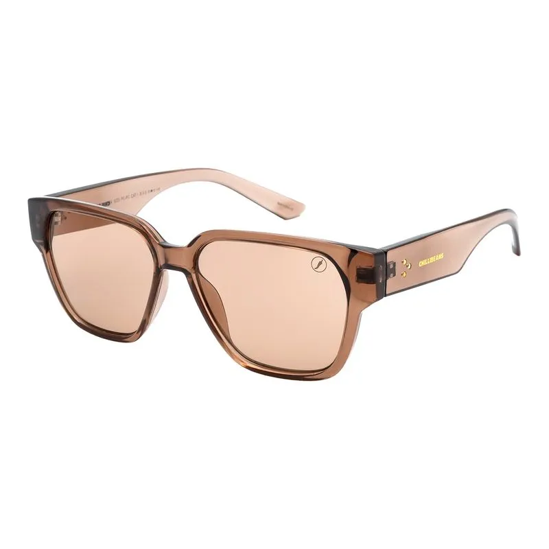 Óculos de Sol Feminino Chilli Beans Quadrado Bege OC.CL.5624.0223 M
