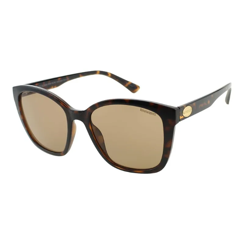 Óculos de Sol Feminino Havaianas Quadrado Marrom OC.CL.5634.5706