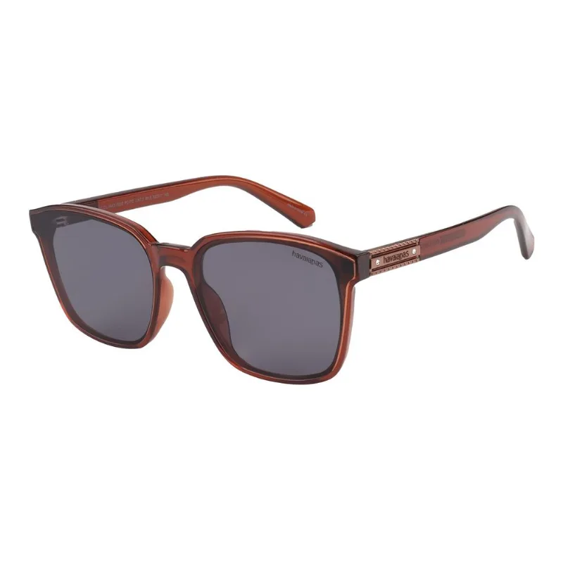 Óculos de Sol Feminino Havaianas Quadrado Marrom OC.CL.5643.0202 M