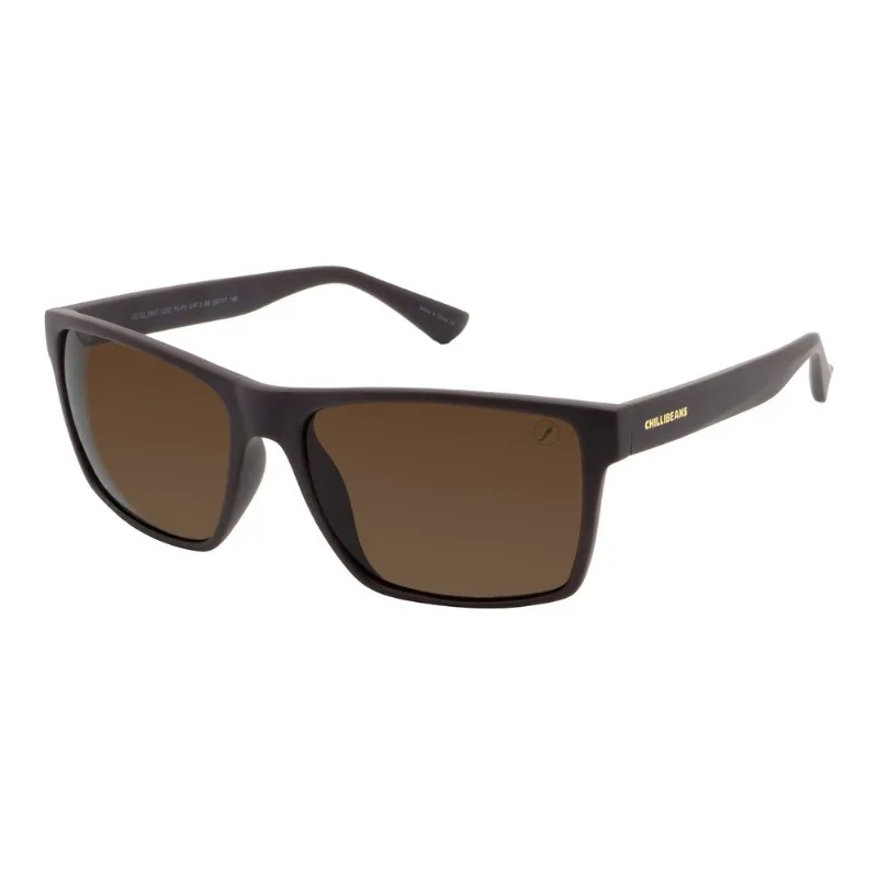 Óculos de Sol Masculino Chilli Beans Quadrado Marrom OC.CL.5647.0202 M