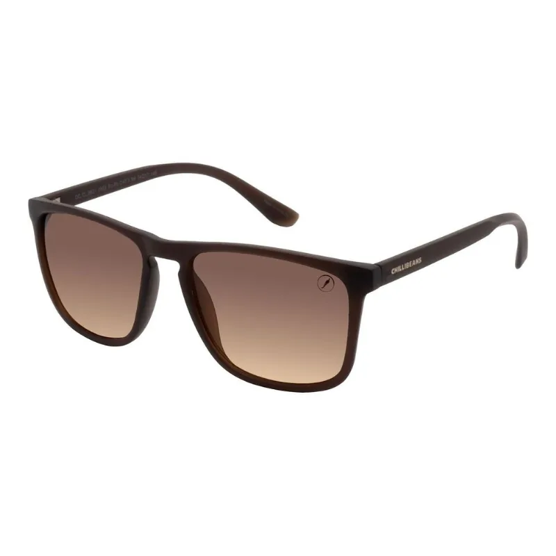 Óculos de Sol Masculino Chilli Beans Quadrado Marrom OC.CL.5651.0502 M