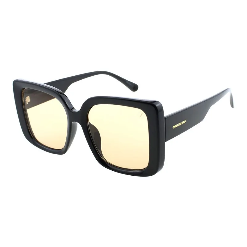 Óculos de Sol Feminino Chilli Beans Quadrado Amarelo OC.CL.5637.0901 M